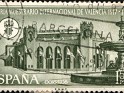 Spain - 1967 - 50th Anniversary Valencia's International Showcase - 1.50 PTA - Verde Oliva - Building, Fountain - Edifil 1797 - 0